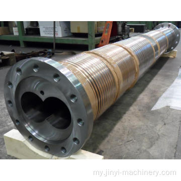 Nitrided Screw Barrel အရွယ်အစား အတိုင်းအတာ 10000 မီလီမီတာ